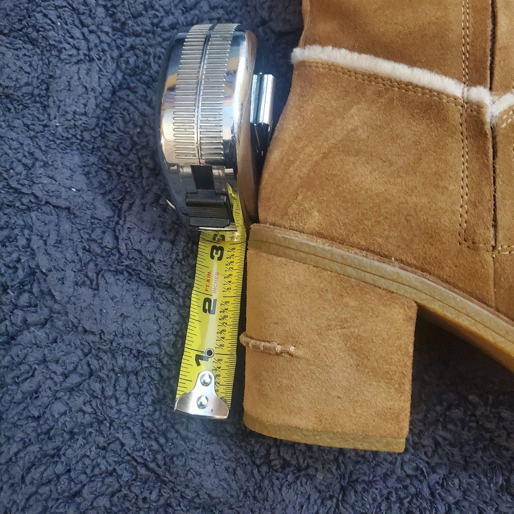 UGG Tan Suede Knee-High Boots - Picture 10 of 15